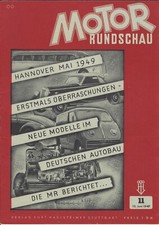 Motor Rundschau 11 1949