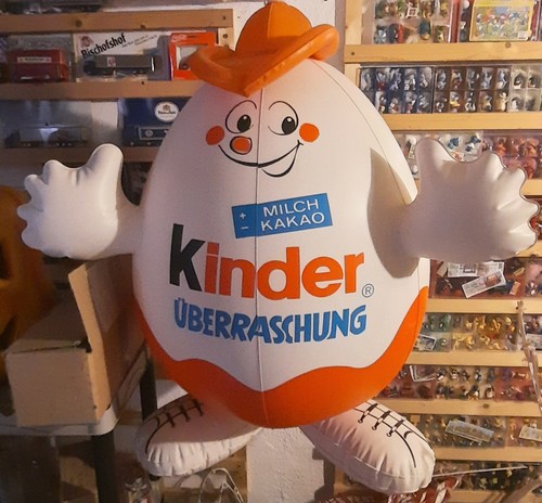 Aufblasbarer eiermann 80cm - aufblasbarer,