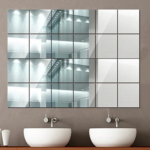 40x spiegelfliesen wandspiegel - spiegelfliesen,
