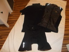 ODLO  3teiliig 1xFahrradhose mit Sitzpolster 1xWeste 1xPoloshirt Gr. XL s.Fotos