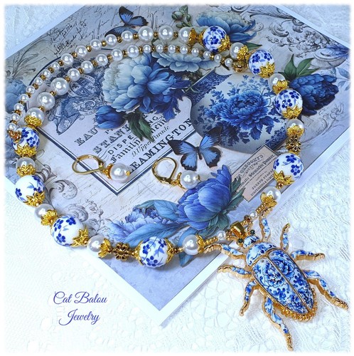 Kette und ohrringe schmuckset - kette,