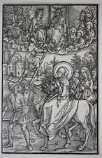 Albrecht DÜRER,(Nürnberg 1471-1528)"Die Heilige Birgitta zu Pferde" -Holzschnitt