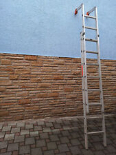 Alu Leiter ausziehbar, 2x8 Sprossen (Fassleiter)