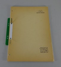 Teilekatalog / Ersatzteilliste Moto Guzzi 125 Stand 08/1975