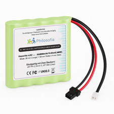 4.8V NiMH Akkupack, 3000mAh Für RC mit 2 Steckern: JST-PH 2.0mm & JST-SM 2.5mm