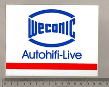 Aufkleber/Sticker Weconic Autohifi-Live