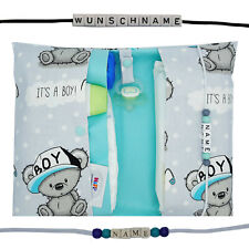 XXL Windeltasche mit Name Wickeltasche Junge Geburt Baby unterwegs It´s a boy