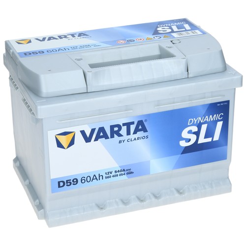 Varta d59 12v 60ah 540a - 12v, 540a/en