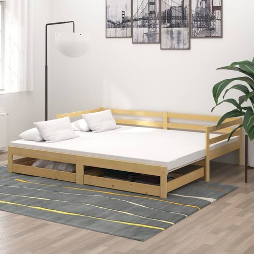 Vidaxl ausziehbares tagesbett - ausziehbares,