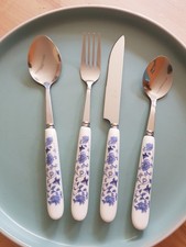 Besteck 24tlg. Porzellangriff