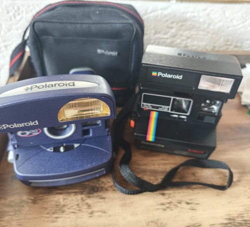 Vintage polaroid kameras - polaroid,