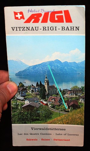 Vitznau rigi bahn - vitznau, ,klapp