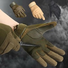 Taktische Handschuhe für Herren Militär-Armee Jagd Polizei Softair Kampf Combat