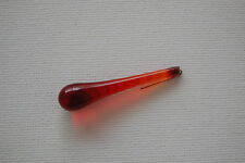 Murano Glas Tropfen rot, 55 - 200mm, Behang für Wasserfall Kronleuchter Lüster