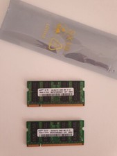 Samsung 2 x 2GB 2Rx8 PC2-6400S SODIMM RAM