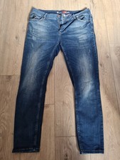 Buena Vista Damen Jeans 7/8 Cozy Denim Vintage Blue XL