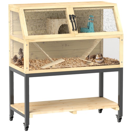 Zwerghamsterkäfig aus holz - zwerghamsterkäfig,