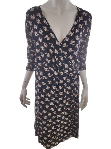 Vintage damen wickelkleid - wickelkleid, gr