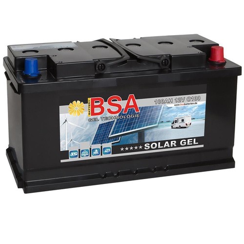Gel batterie 12v 100ah akku - 12v,