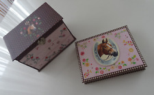 ♥DIE SPIEGELBURG♥ Schmuckkasten Schmuck-Kommode Pferdefreunde & Ordnungsbox