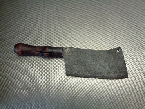 Alte küchenbeil hackmesser - ,