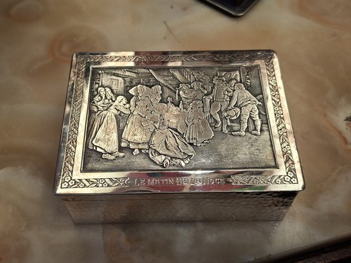 Schmuckschatulle silber - schmuckschatulle,
