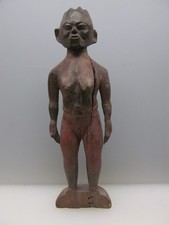antique wooden figure woman