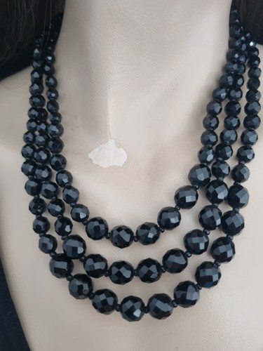Collier halskette glasperlen - collier,