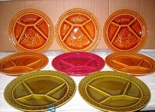 Teller Fondue Teller Vintage 8