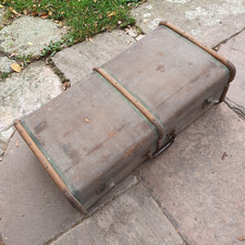 Antiker Überseekoffer, Reisekoffer, Antiquität, Dekoration