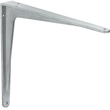 Regalträger Schwerlast Wandkonsole silber Schwerlastkonsole starr Regal Winkel