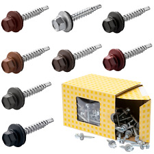 Trapezblech Schrauben Bohrschrauben selbstbohrend Dichtscheibe Dach Holz STRÜBER