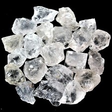 Bergkristall Rohsteine klar Ø 30 - 50 mm Wassersteine Madagaskar AA - Qualität