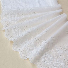  Gewellter Rand Baumwollborte