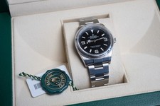 Rolex Explorer 124270 Full Set Neu verklebt Automatik Oyster Perpetual 36mm