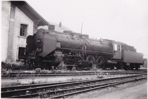 Foto dampflok 39091 - 39091, bw