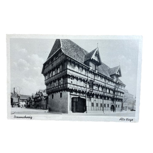 Postkarte braunschweig alte - ak,