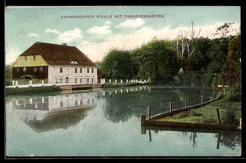 Ansichtskarte rahnsdorf - ansichtskarte,