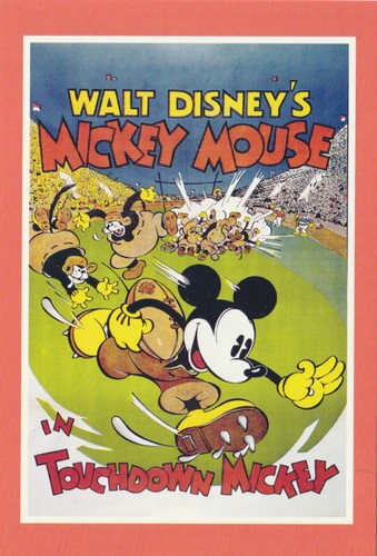 Mickey mouse touchdown - mickey,