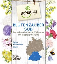 Greenfield ReNatura Blütenzauber Wildblumen Blumen Samen Region Süd 0,275kg