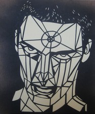 Norbert Fleischer Maler Original Zeichnung Kunstwerk Unikat Einzelstück 