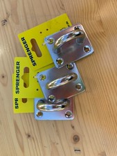 Augplatte / Decksplatte / 10mm / Edelstahl / Bootszubehör / Boot / Bootsteile 