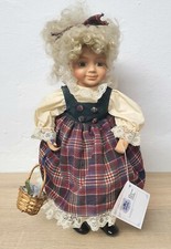 Künstlerpuppe Porzellanpuppe Doll Gilde 42 cm Sammler Rarität Vintage