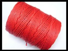 100 m Rote Gedrehte Schnur