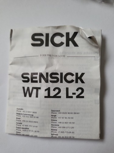 Sick klein lichtschranken - klein,