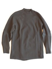 SNOW PEAK  Whole Garment Recycled Stretch Mock Neck Pullover Sz. L Made in Japan