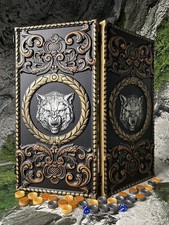 Artwork BACKGAMMON WOLF Luxus