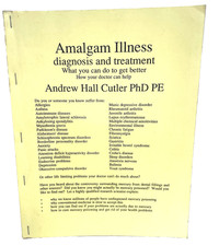Amalgam Illness: Diagnosis &