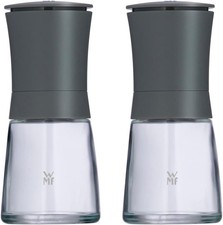 WMF Trend Mühlenset 2tlg, Salz- und Pfeffermühle unbefüllt, Glasbehälter, Kerami