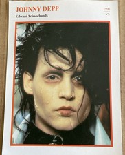 (1) Johnny Depp Autogrammkarte 13x18 cm